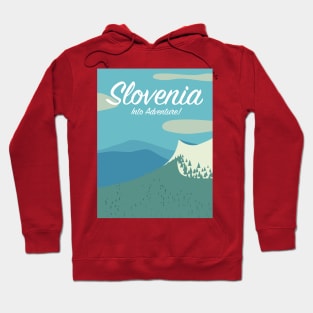 Slovenia Travel poster Hoodie